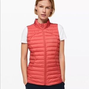 Pack it down vest lululemon size 8